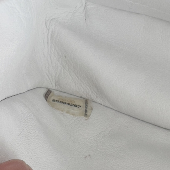 Chanel rain drop white tweed sequin double flap - Picture 5 of 12